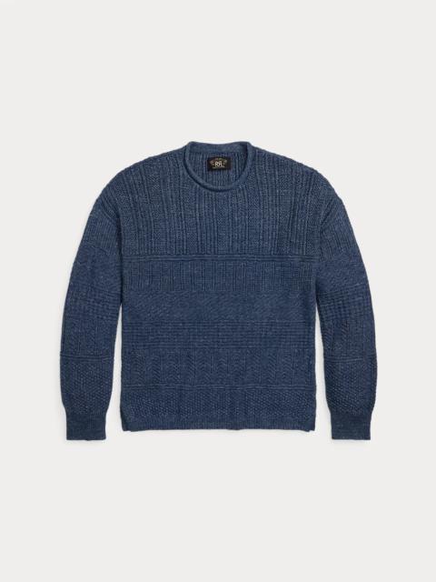 RRL by Ralph Lauren Cotton-Linen Rollneck Sweater