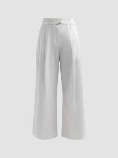 Proenza Schouler Women's Raver Poplin Crop Pants - White
