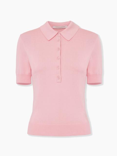 CAROLINA HERRERA Knit Polo Shirt