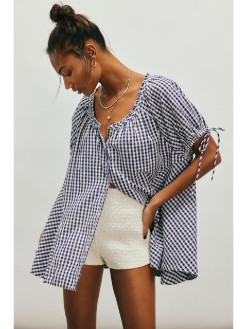 FREE PEOPLE Farley Gingham Tunic