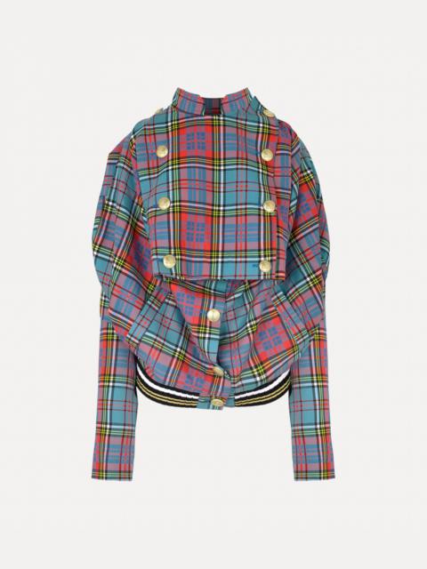 Vivienne Westwood DOUBLE BREASTED POURPOINT BOMBER