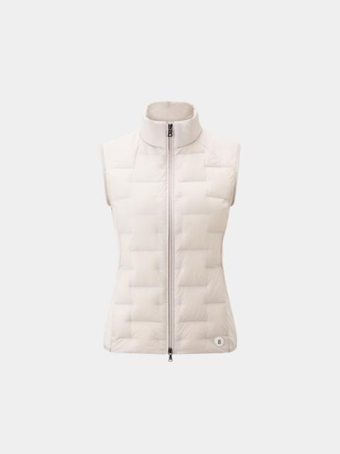 BOGNER Lorina lightweight down vest in Sand