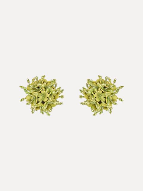 Oscar de la Renta FIREWORK CLIP-ON EARRINGS