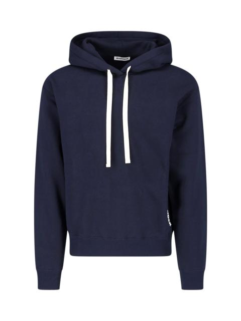 Jil Sander HOODED SWEATSHIRT IN COTTON