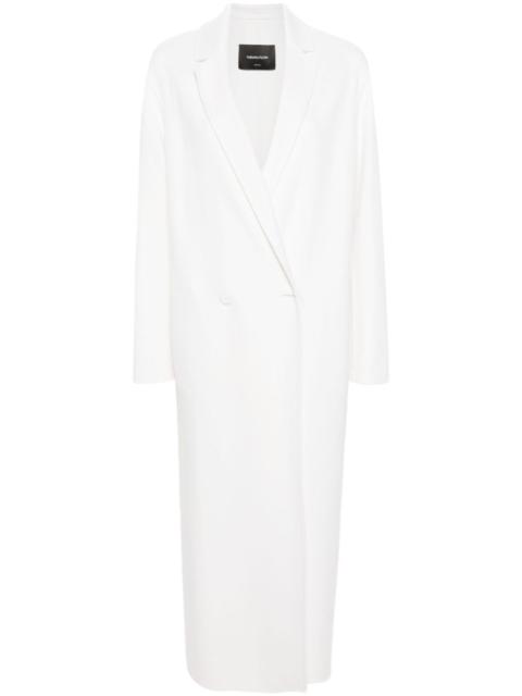 FABIANA FILIPPI double-breasted cashmere maxi coat