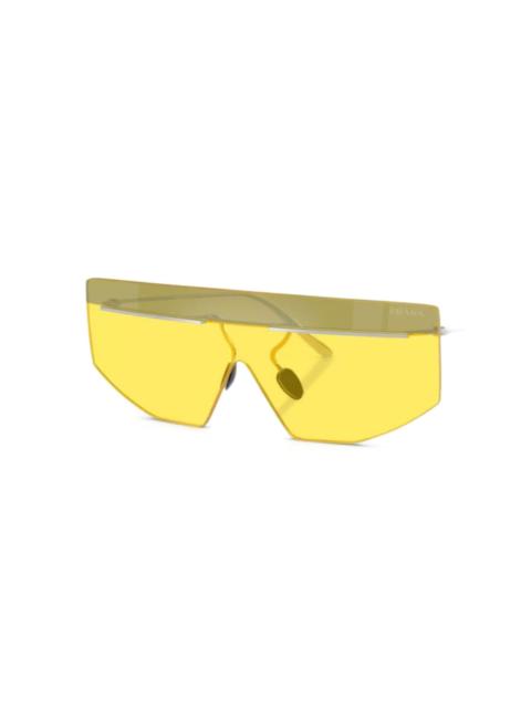 Prada shield-frame sunglasses