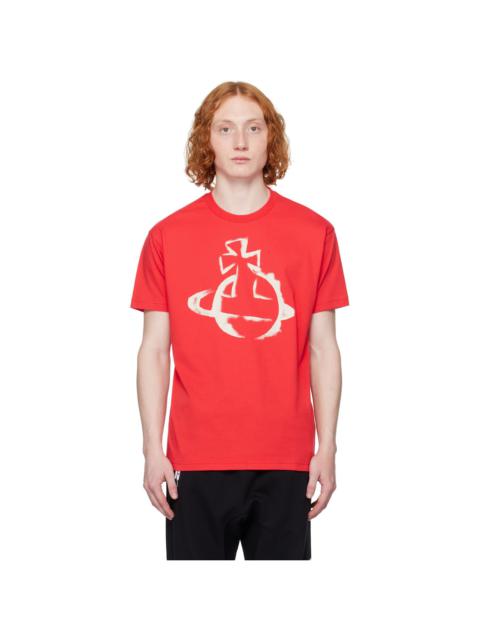 Vivienne Westwood Red Stencil Orb Classic T-shirt