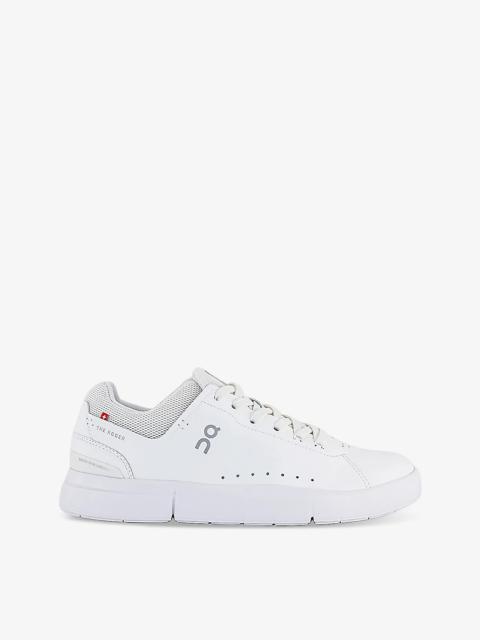 The Roger Advantage faux-leather low-top trainers