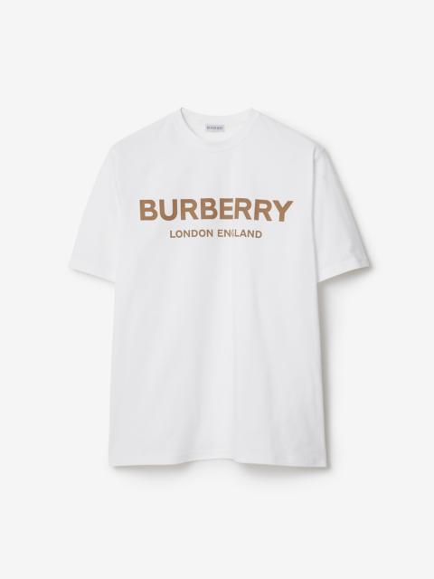 Burberry Logo Cotton T-shirt