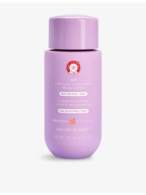 First Aid Beauty Fresh Peach Smoothing Body Lotion 200ml