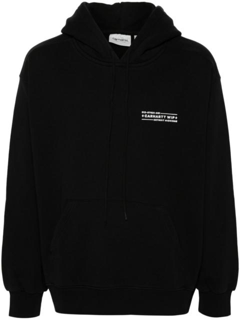 Carhartt logo-print cotton hoodie