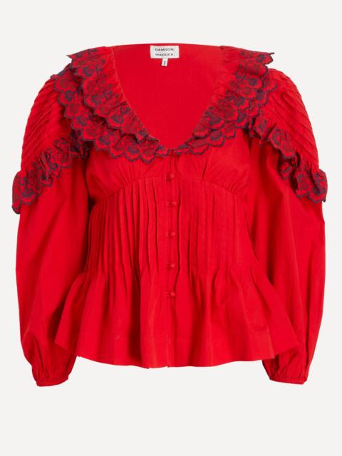 DAMSON MADDER. Caroline Long-Sleeve Blouse
