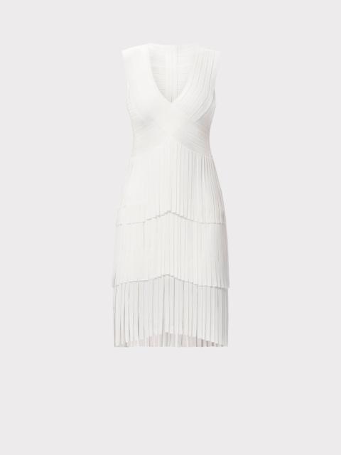 HERVE LEGER THE GRACIE MIDI DRESS
