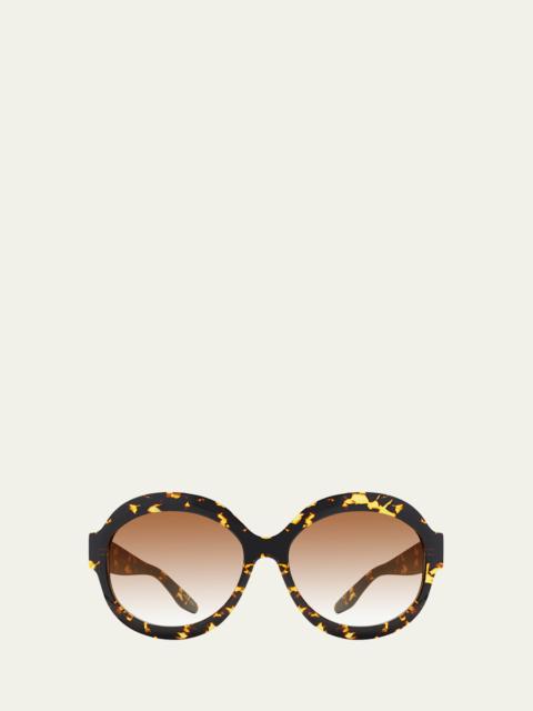 BARTON PERREIRA Orleandra Round Sunglasses