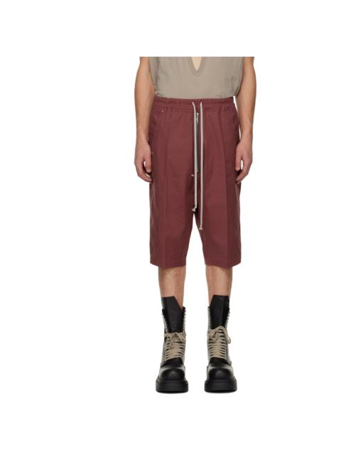 Rick Owens Pink Concordians Bela Pods Shorts