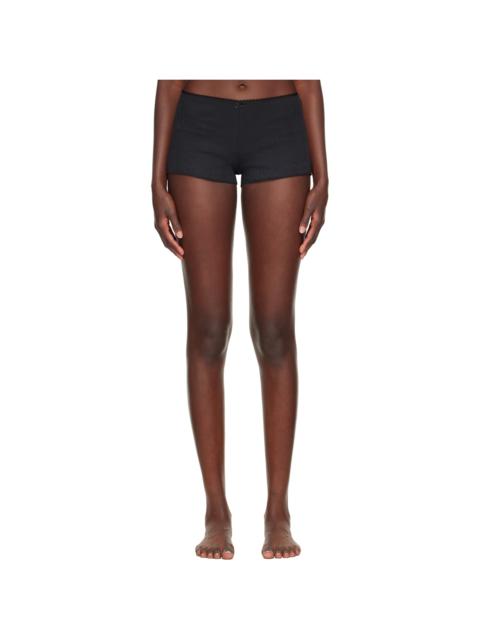 Cou Cou Black 'The Teeny Tiny' Shorts