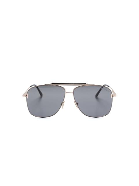 TOM FORD pilot-frame tinted sunglasses