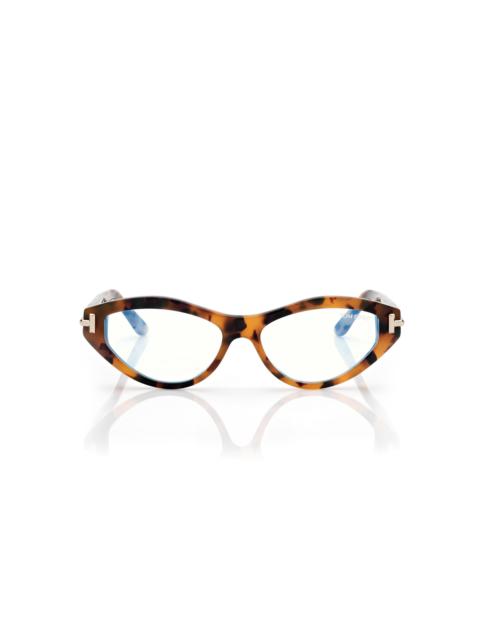 TOM FORD ICON BLUE BLOCK CAT EYE OPTICALS