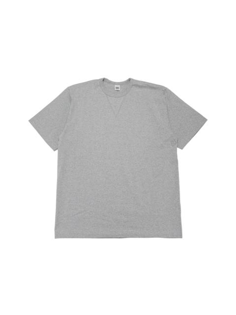 Warehouse & Co. Denime Lot. 275 Front V Crew Neck T-Shirt Solid Color Heather Gray