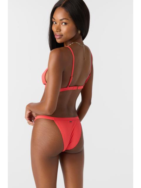 O'Neill Saltwater Solids Rib Seaside Triangle Top