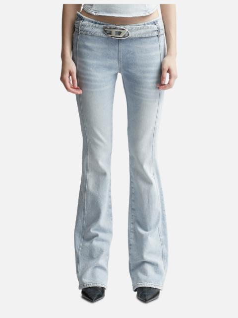 BOOTCUT AND FLARE JEANS D-EBBYBELT 0JGAA