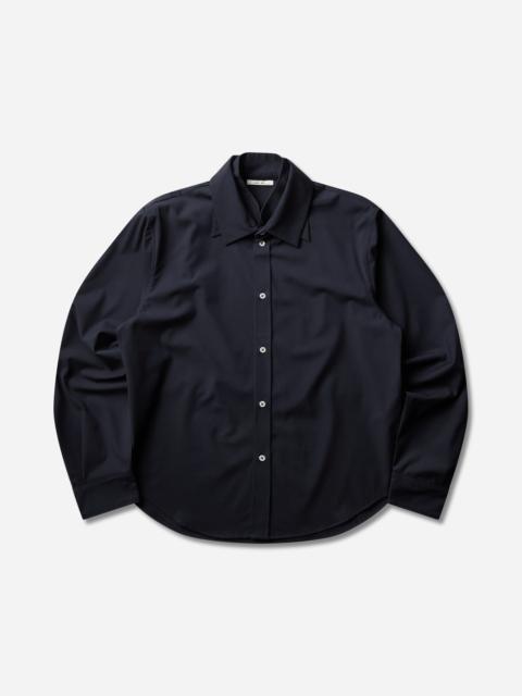 _J.L-A.L_ Men's Triple Collar Shirt Onyx