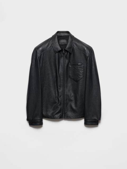 Prada Nappa leather jacket