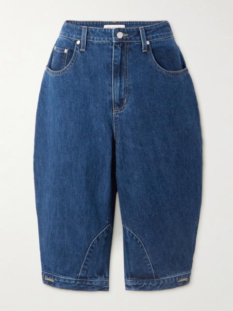 TWP Jodhpur Low-rise Barrel-leg Jeans