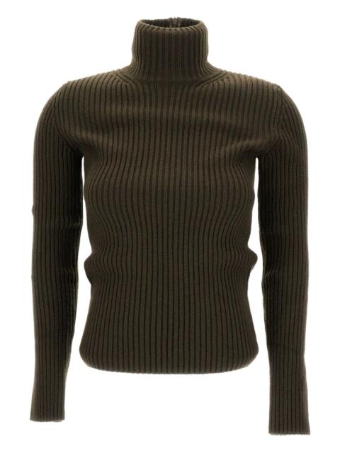 Max Mara ribbed turtleneck sweater
