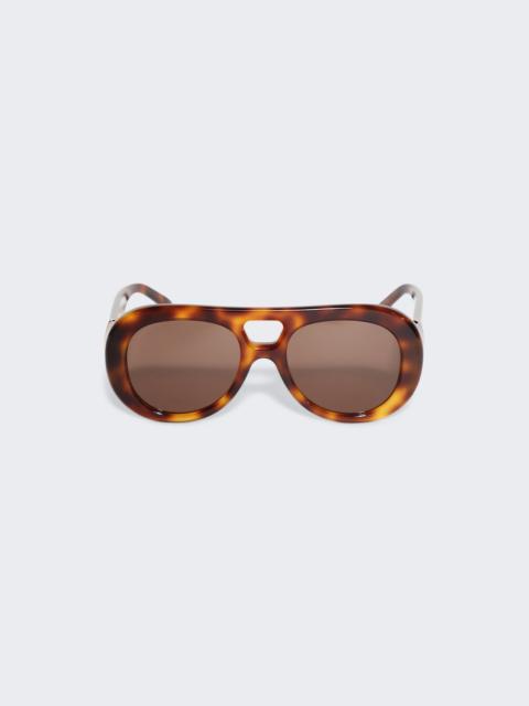 Givenchy Bold Sunglasses Blonde Havana And Brown Lenses