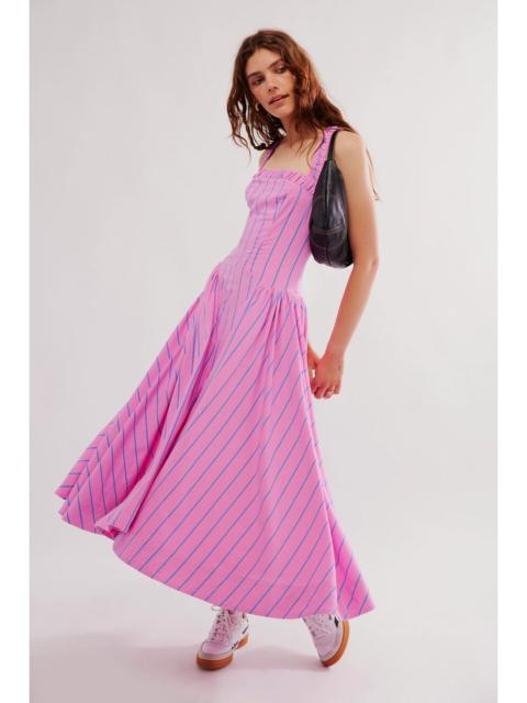 FREE PEOPLE Sammi Yarn Dye Midi Dress