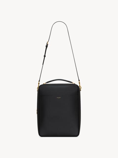 SAINT LAURENT SAINT LAURENT LARGE CASE IN SMOOTH LEATHER
