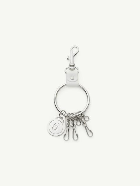 MM6 Maison Margiela Bar and chain key ring