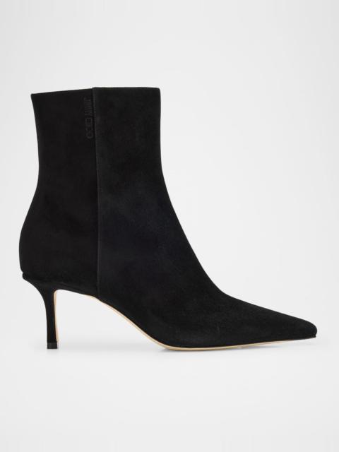 JIMMY CHOO Camile Suede Ankle Boots