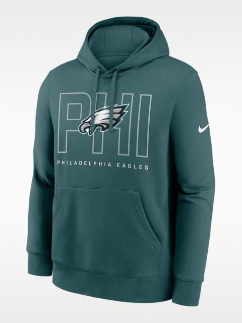 Nike Philadelphia Eagles Busted Play Club Men's Nike NFL Pullover Hoodie
