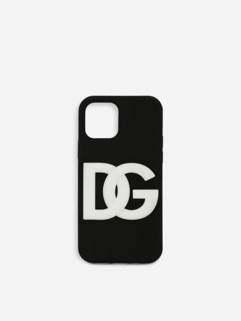 Rubber iPhone 12 Pro cover with DG logo