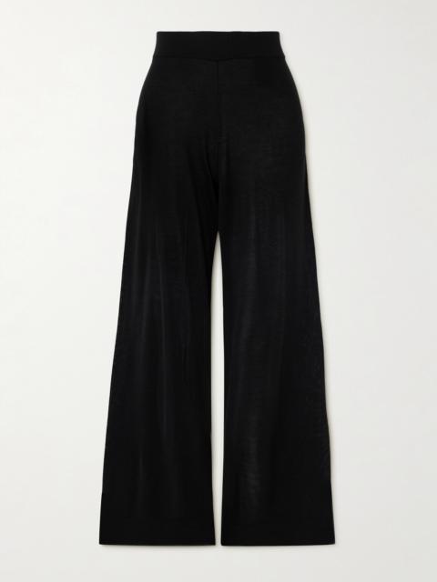 TOTEME Knitted Wide-leg Pants