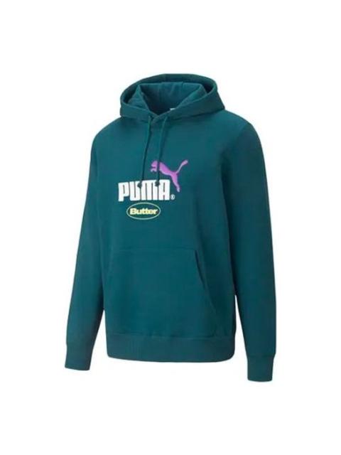 PUMA PUMA X Butter Good Pullover Hoodie 'Green' 532438-40