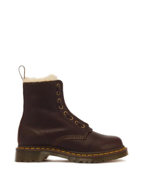 Dr. Martens 1460 Serena Zip 8 Eye Leather Boots