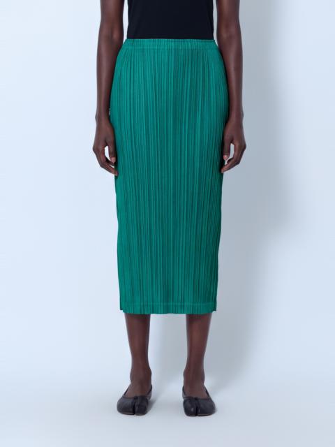 Pleats Please Issey Miyake Thicker Bottoms 1 Midi Skirt