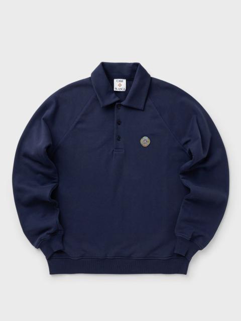 CASABLANCA COLLAR SWEATSHIRT