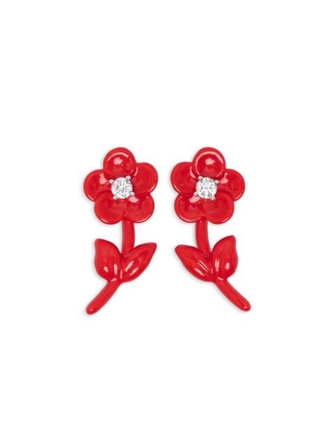 SHUSHU/TONG flower stud earrings