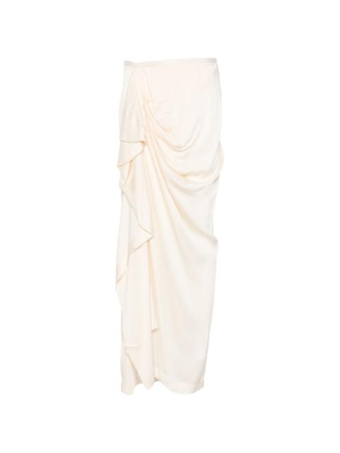 BONDI BORN® draped long skirt