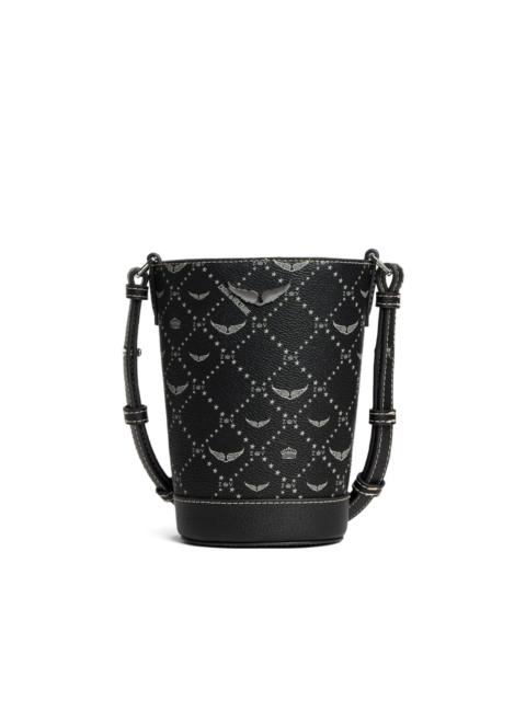 Zadig & Voltaire logo-print bucket bag