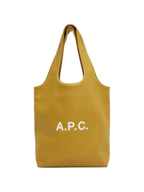 A.P.C. Khaki Ninon Small Tote