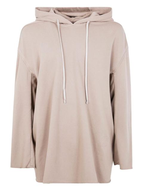 Rick Owens DRKSHDW drop-shoulder cotton hoodie