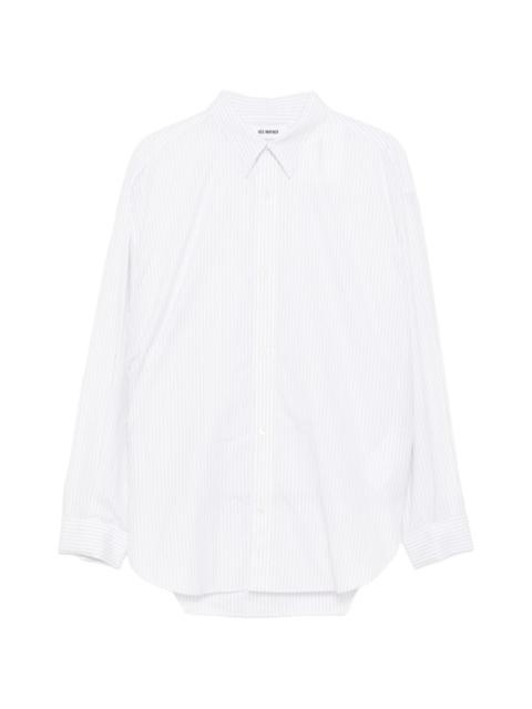 HED MAYNER pinstripe long-sleeve shirt