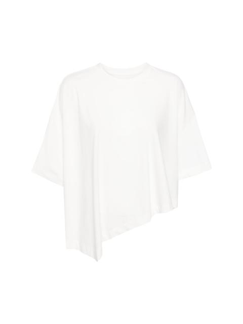 SYSTEM asymmetric drop-shoulder T-shirt