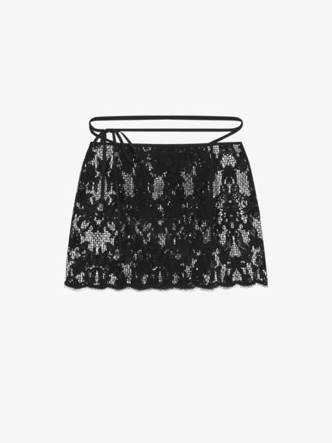 Givenchy MINI SKIRT IN LACE