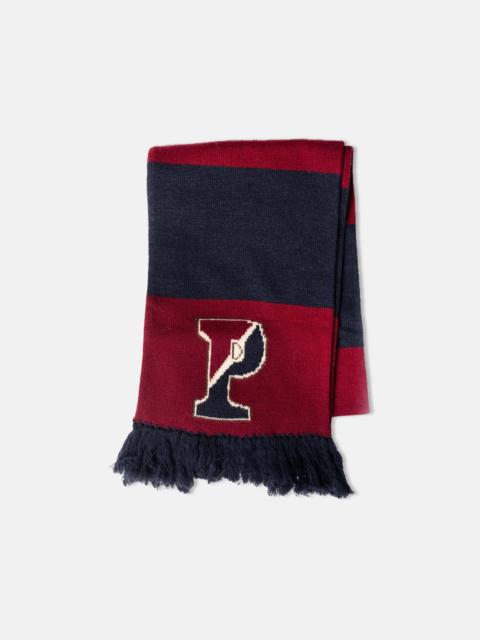 J. PRESS PENN WOOL RUGBY STRIPE SCARF